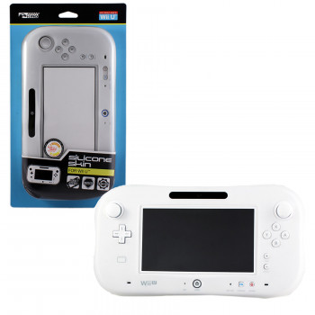 Wii U - Case - Silicone Protective Skin - White (KMD)