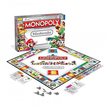 Nintendo Monopoly Board Game - Nintendo Monopoly Board Game. For General Gaming Nintendo Monopoly Board Game