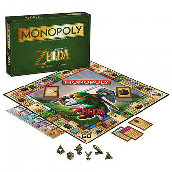 Board Game The Legend of Zelda Monopoly - General Gaming - Board Game The Legend of Zelda Monopoly