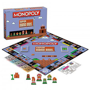 Original Super Mario 8-bit Monopoly Board Game - General Gaming - Original Super Mario 8-bit Monopoly Board Game