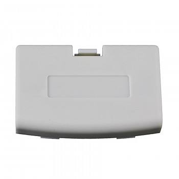 GBA - Repair Part - Battery Door Cover - White Arctic (TTX Tech)