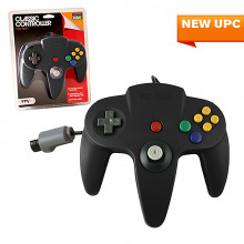 Original Design Nintendo N64 Black Controller (TTX TECH)