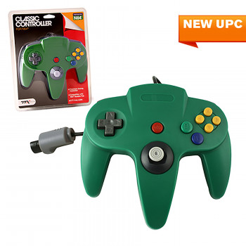 N64 Green Replacement Controller Original Style (TTX TECH)