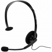 Xbox 360 - Headset - Wired - Black - Bulk (Microsoft)