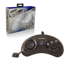 Genesis - Controller - Wired - 6 Button RetroPad (Retro-Bit)