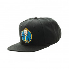 Novelty - Hats - Fallout - Vaultboy Black Snapback