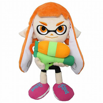 Toy - Plush - Splatoon - Female Inkling 10" Plush