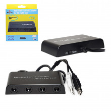 Wii/Wii U - Adapter - GC Controller Adapter - 4 Port (Mayflash)