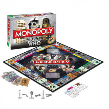 Doctor Who Monopoly - Doctor Who Monopoly for Classic Board Games Console