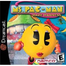 Dreamcast Ms Pac Man Maze Madness - Dreamcast Ms Pac Man Maze Madness for Sega Dreamcast Console