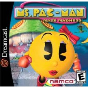 Dreamcast Ms Pac Man Maze Madness - Dreamcast Ms Pac Man Maze Madness for Sega Dreamcast Console