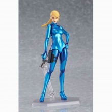 Toy - Figma - Vinyl Figure - Metroid - Samus Aran - Zero Suit Figure