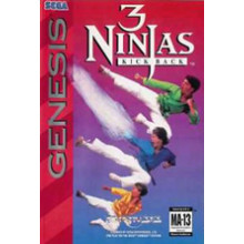 Sega Genesis 3 ninjas Pre-Played GEN - Sega Genesis 3 ninjas Pre-Played GEN for Sega Genesis Console