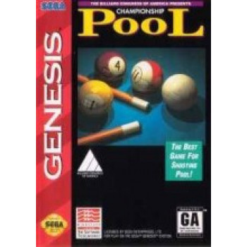 Sega Genesis Championship Pool Pre-Played - GEN