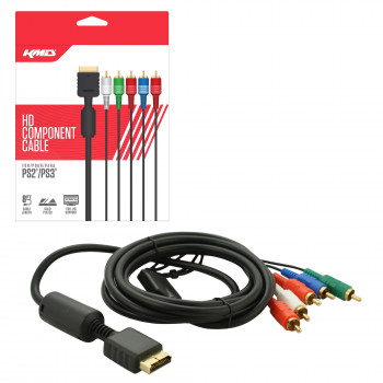 PS3 Gold Plated HD Component Cable 8FT