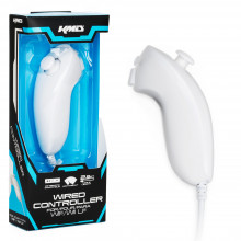 Wii&Wii U Wired Nunchuk in White (KMD)