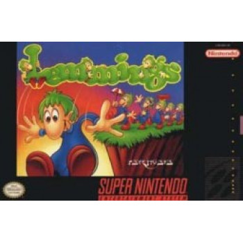 Super Nintendo Lemmings SNES Lemmings Game Only - Super Nintendo Lemmings SNES Lemmings - Game Only