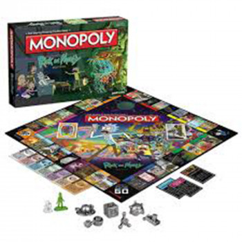 Rick & Morty Monopoly Board Game - Rick & Morty Monopoly Board Game for General Gaming