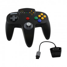 N64 Retro Controller Wireless Turbo Black retro-bit - N64 Retro Controller Wireless Turbo Black (retro-bit)