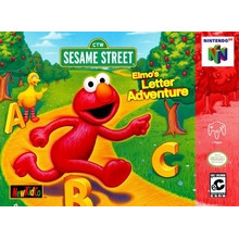 Nintendo 64 Elmo's Letter Adventure - Nintendo 64 Game Nintendo 64 Elmo's Letter Adventure