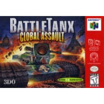 Nintendo 64 Battle Tanx Global Assault Pre-played N64 - Nintendo 64 Battle Tanx Global Assault (Pre-played) N64 for Nintendo 64 Console