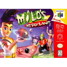 Nintendo 64 Milo's Astro Lanes Pre-played N64 - Nintendo 64 Milo's Astro Lanes (Pre-played) N64. For Nintendo 64 Nintendo 64 Milo's Astro Lanes (Pre-played) N64