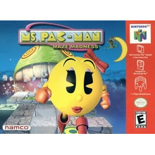 Nintendo 64 Ms. Pacman: Maze Madness Pre-played N64 - Nintendo 64 Ms. Pacman: Maze Madness (Pre-played) N64. For Nintendo 64 Nintendo 64 Ms. Pacman: Maze Madness (Pre-played) N64