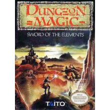 Original Nintendo Dungeon Magic Pre-Played - NES