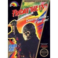 Original Nintendo Friday the 13th Pre-Played - NES