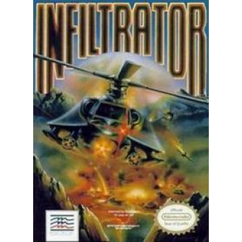 Original Nintendo Infiltrator Cartridge Only NES - Original Nintendo Infiltrator (Cartridge Only) NES for Nintendo Games Console