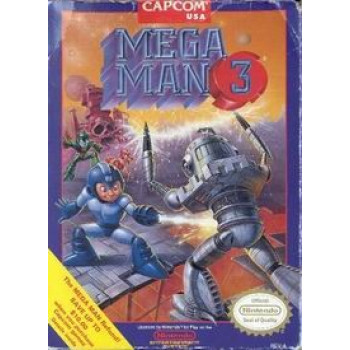 Original Nintendo Mega Man 3 Pre-Played - NES Megaman 3