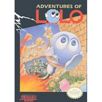 Original Nintendo Adventures of Lolo 2 Pre-Played - NES