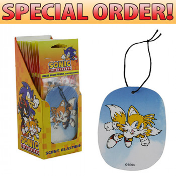 Novelty Air Freshener Sonic The Hedgehog Tails Mile High Fresh- 24-pack epic-scents - Novelty Air Freshener Sonic The Hedgehog Tails Mile High Fresh- 24-pack (epic-scents) for General Gaming