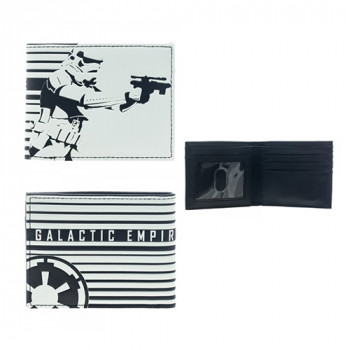 Novelty Wallet Star Wars Storm Trooper Bi-fold - Novelty Wallet Star Wars Storm Trooper Bi-fold