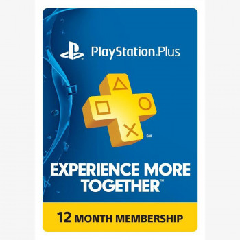 PS3 - PS4 - Subscription Card - PSN Live - 12 Month Membership - PS3/PS4/PSvita Compatible (Sony)