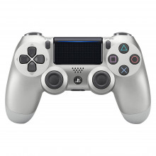 PS4 Silver Dualshock 4 Style Controller Silver Playstation 4 Controller Pad - PS4 Silver Dualshock 4 Style Controller Silver Playstation 4 Controller Pad