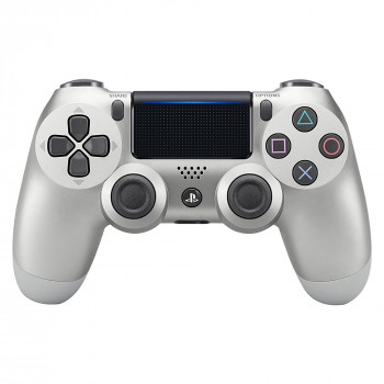 PS4 Silver Dualshock 4 Style Controller Silver Playstation 4 Controller Pad - PS4 Silver Dualshock 4 Style Controller Silver Playstation 4 Controller Pad