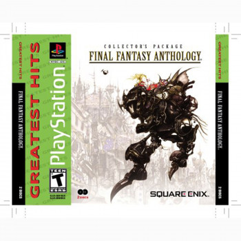 Playstation Final Fantasy Anthology PS1 - Playstation Final Fantasy Anthology PS1