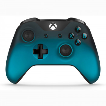 Xbox One S Controller Wireless 3.5mm Ocean Shadow Microsoft - Controller - Wireless - 3.5mm - Ocean Shadow (Microsoft) Xbox One S for Xbox One