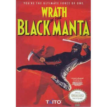 Original Nintendo Wrath Of The Black Manta Cartridge Only NES - Original Nintendo Wrath Of The Black Manta (Cartridge Only) NES