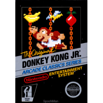 Original Nintendo Donkey Kong Jr. Pre-Played NES - Original Nintendo Donkey Kong Jr. Pre-Played NES