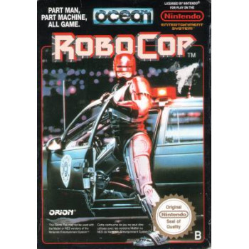 Original Nintendo Robocop Pre-Played - NES