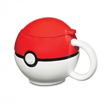 Novelty - Ceramic Mugs - Pokemon - Poke Ball with Lid