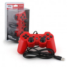 Ps3 Controller Wired Usb Controller Pc Compatible Red ttx Tech - General Gaming - Ps3 Controller Wired Usb Controller Pc Compatible Red (ttx Tech)