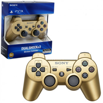 Ps3 Controller Wireless Dualshock 3 Metallic Gold sony - General Gaming - Ps3 Controller Wireless Dualshock 3 Metallic Gold (sony)