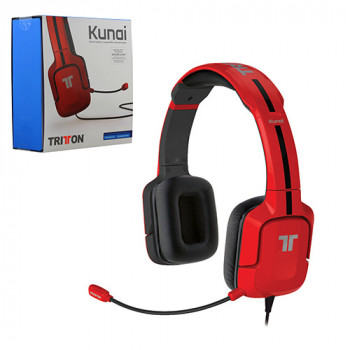 Ps3 Headset Kunai Stereo Headset For Ps3 Red tritton 728658033965 - Ps3 Headset Kunai Stereo Headset For Ps3 Red (tritton) 728658033965. For General Gaming Ps3 Headset Kunai Stereo Headset For Ps3 Red (tritton) 728658033965