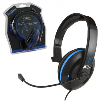 Ps4 Headset Wired Ear Force P4c Chat Communicator turtle Beach - General Gaming Game Ps4 Headset Wired Ear Force P4c Chat Communicator (turtle Beach)