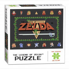 Toy Puzzle The Legend of Zelda Classic 550 pieces - Puzzle - The Legend of Zelda Classic - (550 pieces) Toy for General Gaming