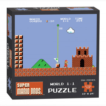 Toy Puzzle Super Mario Bros. World 1-1 550 pieces - General Gaming Game Puzzle Super Mario Bros. World 1-1 - (550 pieces)