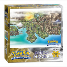 Toy Puzzle Pokemon Johto 550 pieces - General Gaming - Puzzle - Pokemon Johto - (550 pieces)